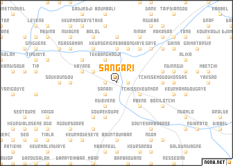 map of Sangari