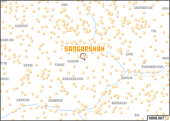 map of Sangar Shāh