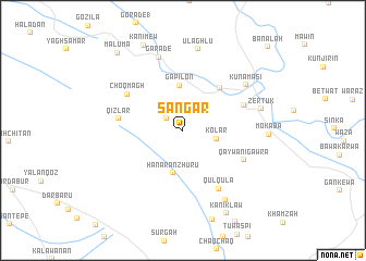 map of Sangar