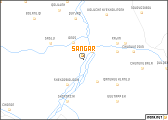 map of Sangar