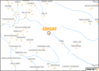 map of Sangar