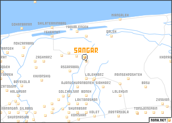 map of Sangar