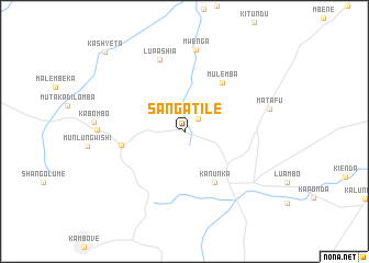 map of Sangatile