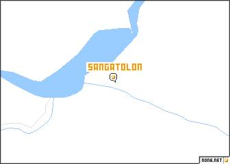 map of Sangatolon