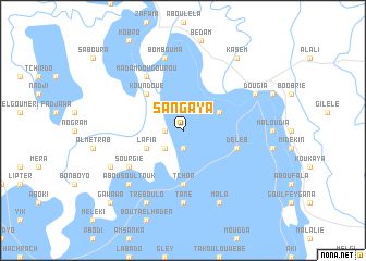 map of Sangaya