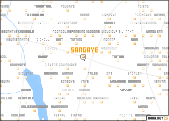 map of Sangaye