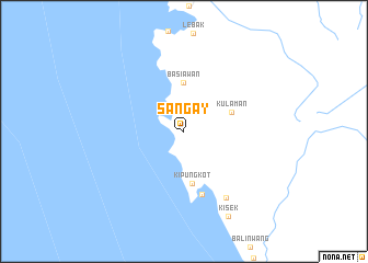 map of Sañgay