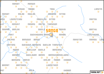 map of Sa Ngà