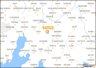 map of Sanga