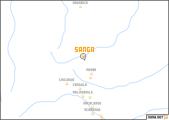 map of Sanga