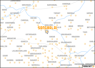 map of Sangbalai