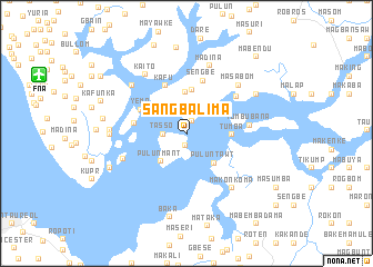map of Sangbalima