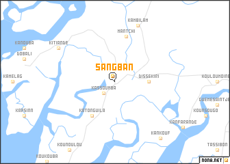 map of Sangban