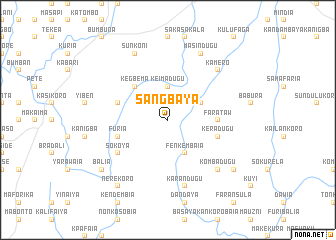 map of Sangbaya