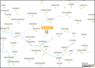 map of Sangbi