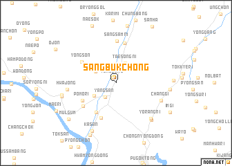 map of Sangbukchŏng