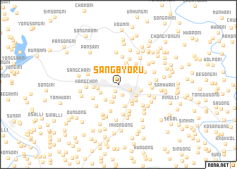 map of Sangbyŏru