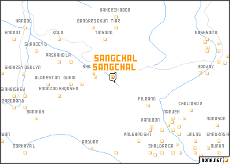 map of Sang Chāl