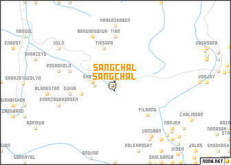 map of Sang Chāl