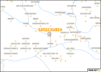 map of Sang Chūbeh