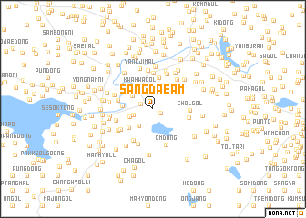 map of Sangdaeam