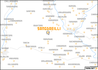 map of Sangdaeil-li