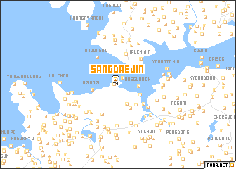 map of Sangdaejin