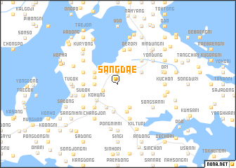 map of Sangdae