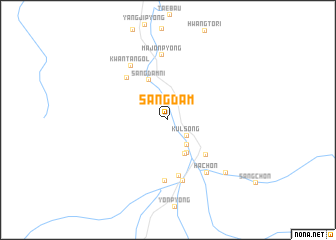 map of Sangdam