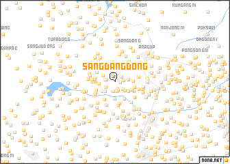 map of Sangdang-dong