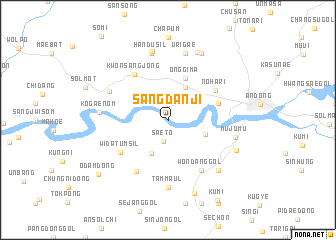 map of Sangdanji