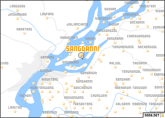 map of Sangdan-ni