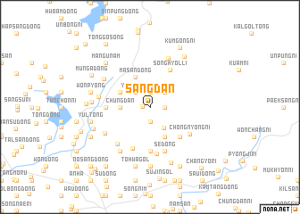 map of Sangdan