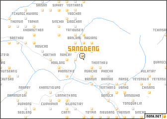 map of Sàng Dêng