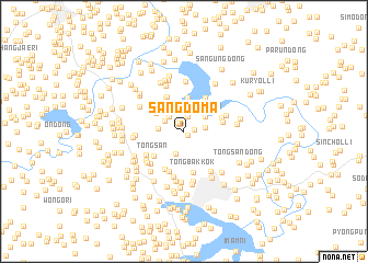 map of Sangdoma