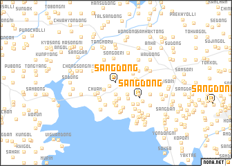 map of Sang-dong