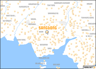 map of Sang-dong