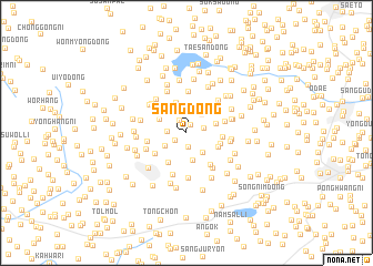 map of Sang-dong