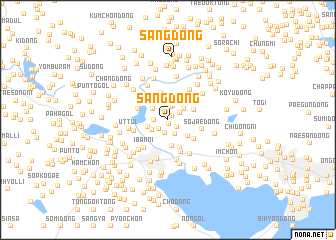 map of Sang-dong