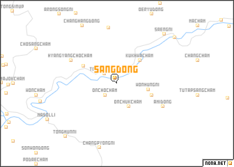 map of Sang-dong