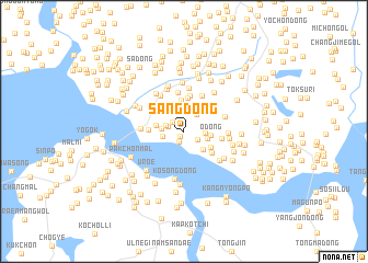 map of Sang-dong