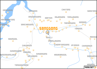 map of Sang-dong