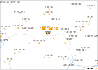 map of Sang-dong