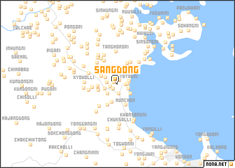 map of Sang-dong