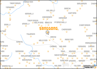 map of Sang-dong