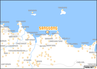 map of Sang-dong