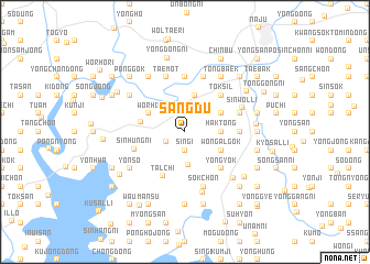 map of Sangdu