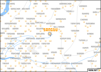 map of Sangdu