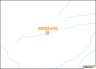 map of Sangejing