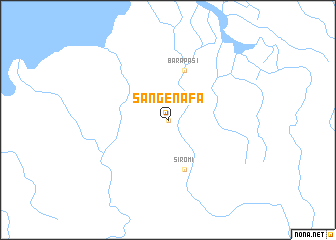 map of Sangenafa